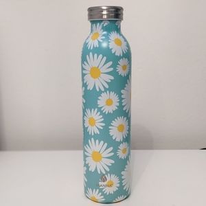 NEW Manna Retro water bottle 20 oz. Daisy print